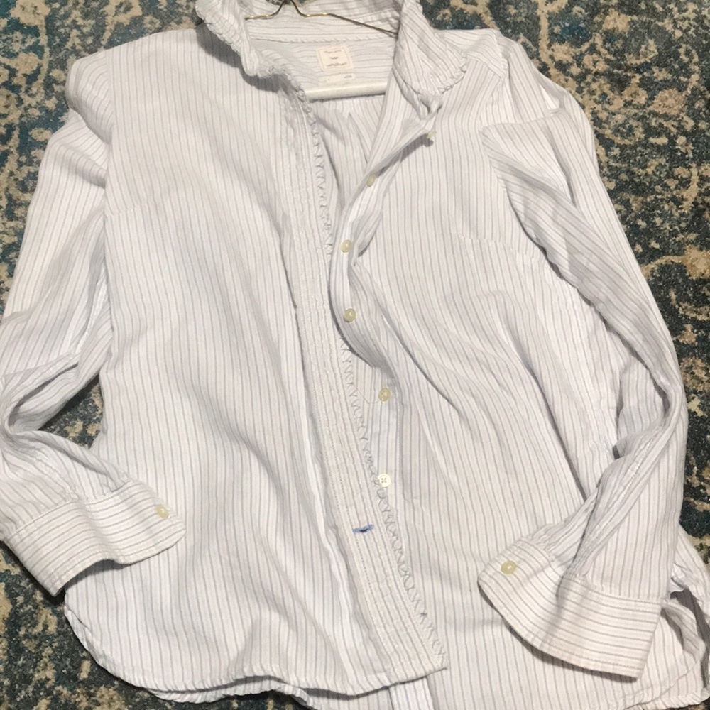 GAP shrunken boyfriend small polo!